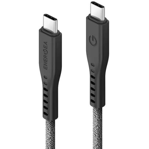Energea Flow USB-C - USB-C kábel 1.5m Fekete 240W 5A PD Gyors Töltés