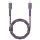 USB-C - USB-C kábel 1.5m lila 240W 5A PD gyors töltés