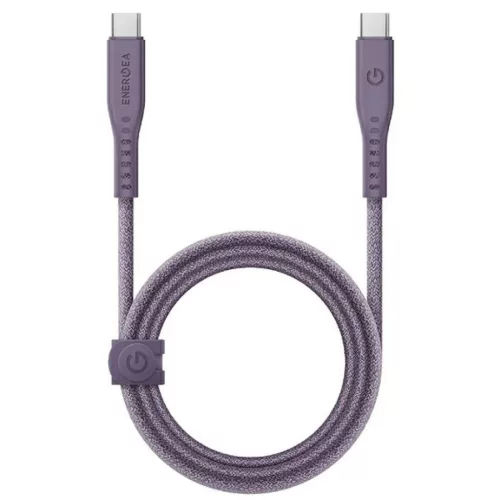 USB-C - USB-C kábel 1.5m lila 240W 5A PD gyors töltés