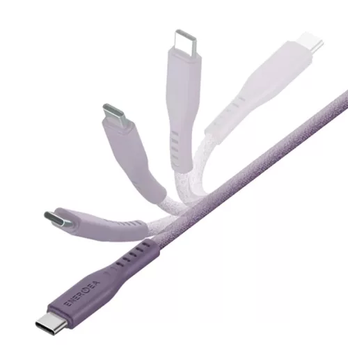 USB-C - USB-C kábel 1.5m lila 240W 5A PD gyors töltés