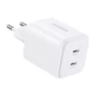 UGREEN X526 USB-C GaN hálózati töltő 45W (fehér)