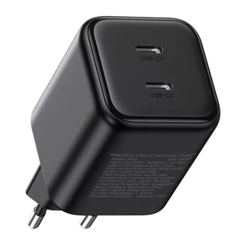 UGREEN X526 USB-C 45W Kettős Töltő (fekete)