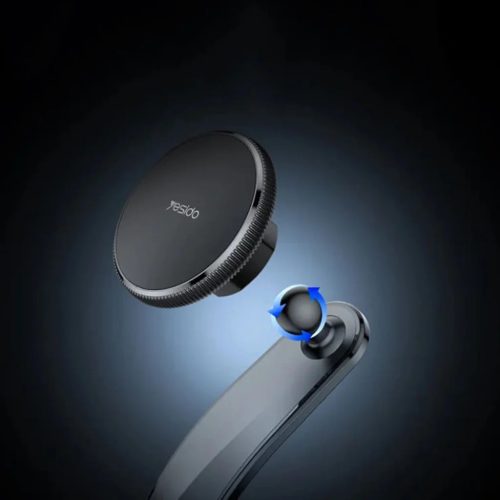 Yesido C176 Mágneses autós tartó műszerfalra - Fekete