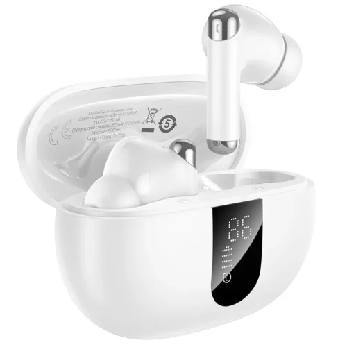 HOCO TWS ANC ENC EQ26 fehér vezeték nélküli fülhallgató bluetooth