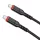 Hoco X59 USB-C - USB-C kábel PD QC 3A 60W 1 m fekete