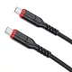 Hoco X59 USB-C - USB-C kábel PD QC 3A 60W 1 m fekete
