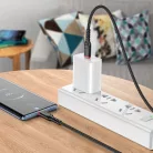 Hoco X59 USB-C - USB-C kábel PD QC 3A 60W 1 m fekete