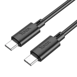 Hoco 3A 60W 1 m X88 fekete Type-C USB kábel