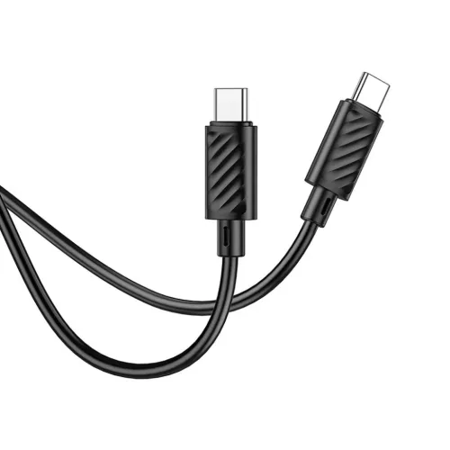 Hoco 3A 60W 1 m X88 fekete Type-C USB kábel
