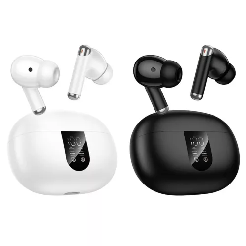 Hoco vezeték nélküli fülhallgató bluetooth TWS ANC ENC EQ26 fekete