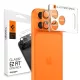 iPhone 17 Pro Max Spigen Optik Pro XL „EZ Fit” kamera üvegfólia narancssárga