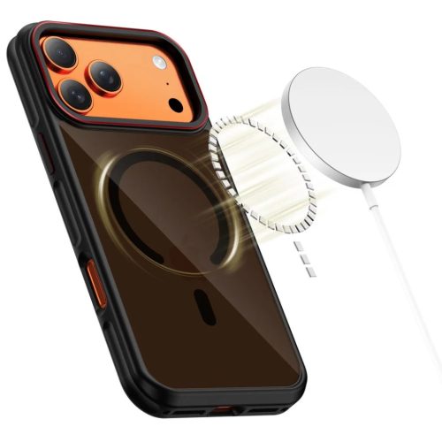 iPhone 17 Pro Max Tech-protect Maghybrid Magsafe fekete/piros tok