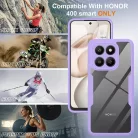 Honor 400 Smart / X7d 4G Lila Techsuit - ColorVerse 360 Series + Kijelzővédő tok
