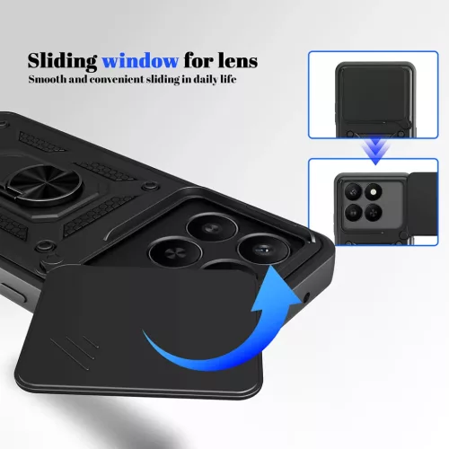 Honor X5c Plus Techsuit - CamShield Series - Blue tok