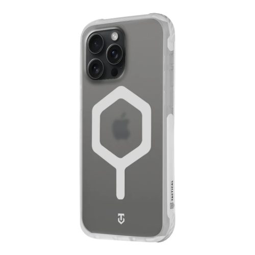 Tactical MagForce Hexagon Cover for Apple iPhone 15 Pro Max T-White