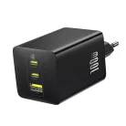 Baseus EnerFill FE11 100W Fali Töltő 2 x USB-C + USB-A - Fekete