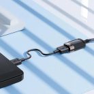 Yesido GS26 Hosszabbító Adapter - USB 2.0, 1.5m Kábel, Fonott, Nagysebességű Átvitel - Szürke