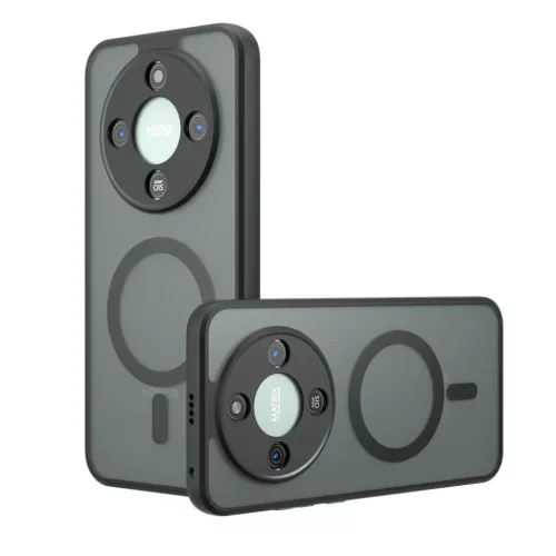 Honor Magic8 Lite Frosted Black Techsuit - PureFrost MagSafe tok