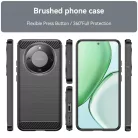 Honor Magic8 Lite Fekete Techsuit Carbon Silicone tok
