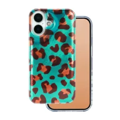iPhone 16 tok állatminta tok 6,1" Őrült Gepárd
