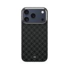 iPhone 17 Pro Max fekete Benks Magnetic Armor Air Armor Grid Kevlar tok Metal Frame 600D (B070)