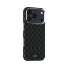iPhone 17 Pro Max fekete Benks Magnetic Armor Air Armor Grid Kevlar tok Metal Frame 600D (B070)