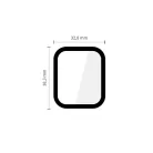 Apple Watch 4 / 5 / 6 / SE 40mm - Tech-protect Glass Flex+ 2-pack fekete üvegfólia