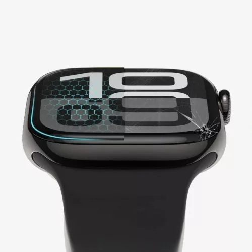 Apple Watch 4 / 5 / 6 / SE 40mm - Tech-protect Glass Flex+ 2-pack fekete üvegfólia
