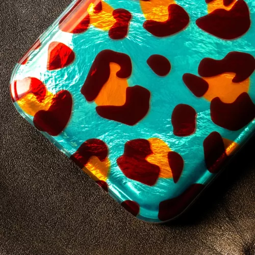 iPhone 11 Állati Minta Tok Őrült Gepárd tok