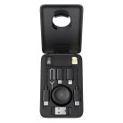 Mcdodo - 8in1 Kiegészítő Rendező (CH-2440) - Beépített Apple Watch Töltővel, Gyors Töltés, Hordozható Kialakítás - Fekete