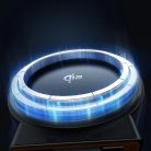 Mcdodo Autós tartó vezeték nélküli töltéssel 15W, Qi2, Beépített visszahúzható kábel, Légbefúvóra rögzíthető, Desert Gold (CH-0091)