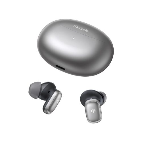 Wireless Earbuds Speak A01 Series (HP-8221) - Bluetooth V5.4, ANC + ENC Technology, AI Translation ezüst Mcdodo