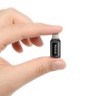 OTG Adapter (OT-7690) - Type-C to Micro-USB, Aluminium Alloy, Töltő és Adat Szinkronizáló - Fekete Mcdodo