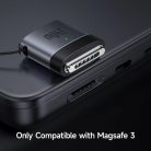 MacBook Air/Pro Fekete Mcdodo OTG Adapter (OT-6850) - Type-C to MagSafe 3, 140W, Alumínium Ötvözet, LED Kijelző