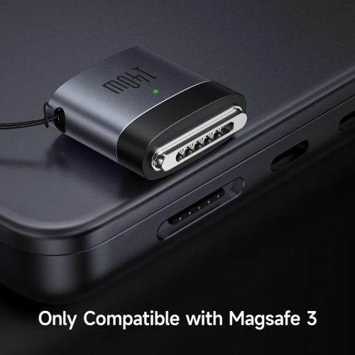 MacBook Air/Pro Fekete Mcdodo OTG Adapter (OT-6850) - Type-C to MagSafe 3, 140W, Alumínium Ötvözet, LED Kijelző