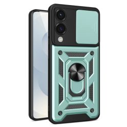   Techsuit - CamShield sorozat - Samsung Galaxy S25 Edge - Zöld tok