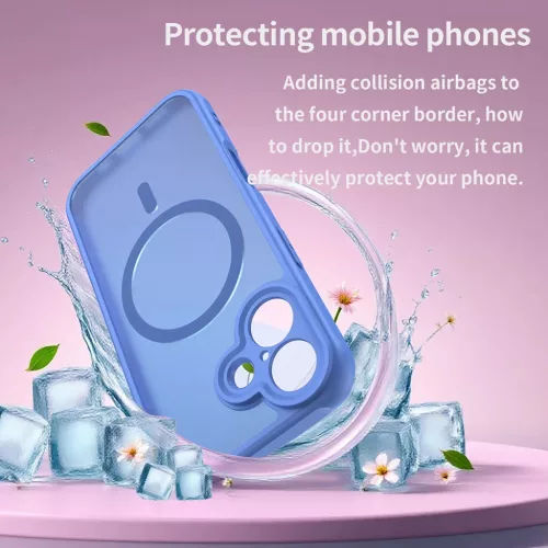 iPhone 17 Sky Blue Techsuit - HaloFrost II MagSafe tok