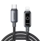 Joyroom S-A55 StarFlight 30 W USB-C - Lightning kábel 1,2 m - fekete
