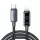 Joyroom S-A55 StarFlight 30 W USB-C - Lightning kábel 1,2 m - fekete