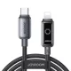 Joyroom S-A55 StarFlight 30 W USB-C - Lightning kábel 1,2 m - fekete