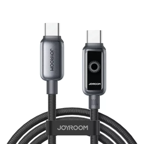 Joyroom S-A55 StarFlight 100W USB-C - USB-C 1,2m - fekete