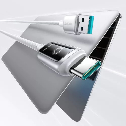 Joyroom S-A55 StarFlight 66W USB-A - USB-C 1,2m - fehér