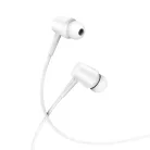 Fehér XO vezetékes fülhallgató EP57 jack 3,5 mm