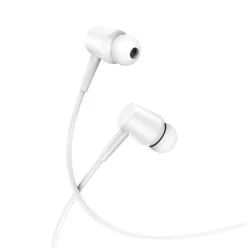Fehér XO vezetékes fülhallgató EP57 jack 3,5 mm