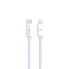 USB-C - Lightning Maxlife MXUC-12 kábel 2,0 m 27W fehér
