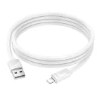 Lightning USB kábel Hoco 2,4A 1 m fehér