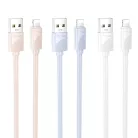 Lightning USB kábel Hoco 2,4A 1 m fehér