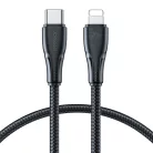 Joyroom S-CL020A11 Lightning - USB-C kábel 20W 480Mb/s 0.25m - fekete