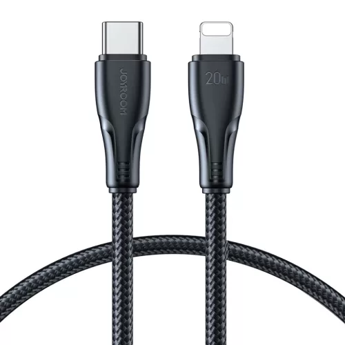 Joyroom S-CL020A11 Lightning - USB-C kábel 20W 480Mb/s 0.25m - fekete