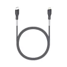 USB-C Lightning kábel Forcell F-Energy PD 3A 27W Carbon 1 m CB-01C fekete